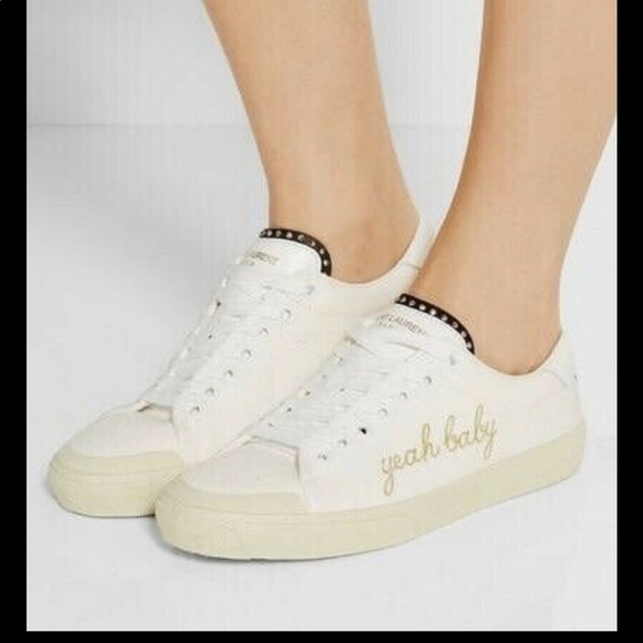 saint laurent yeah baby sneakers